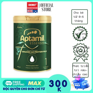 [Hàng ÚC]  Sữa bột Aptamil Essensis 1-2-3 900g
