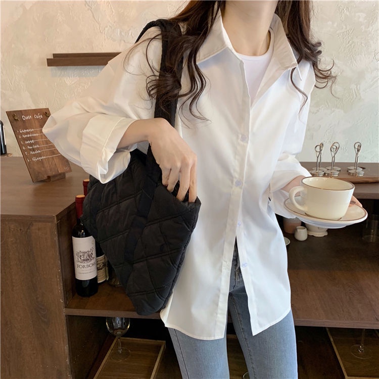 Áo Sơ Mi Tím Dáng Rộng 2022 Thời Trang Dành Cho Nữ