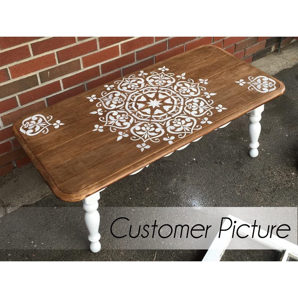 Pet Stencil - Khuôn hình trang trí họa tiết - Kích thước 30cm x 30cm - 01 tấm