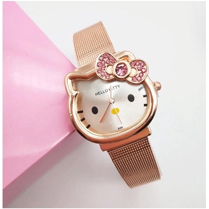Đồng Hồ Đeo Tay In Hoạt Hình Hello Kitty Dễ Thương Cho Học Sinh | BigBuy360 - bigbuy360.vn