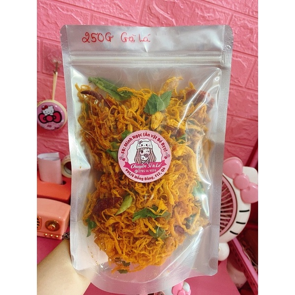 Khô gà lá chanh | Khô gà bơ tỏi 250G