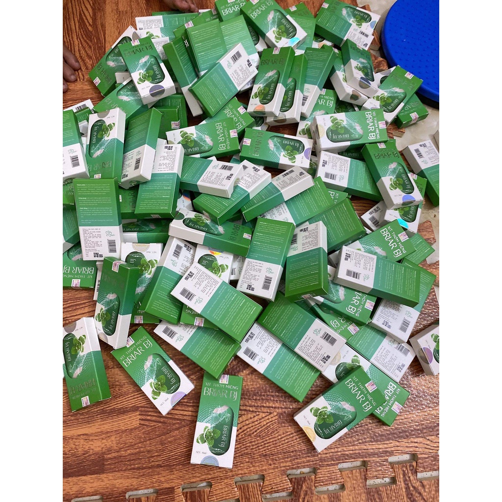 Xịt Thơm Miệng Briar BJ Mát Lạnh Vị Bạc Hà -  Cho Hơi Thở Thơm Tho Cả Ngày, Tự Tin Gần Nhau Hơn