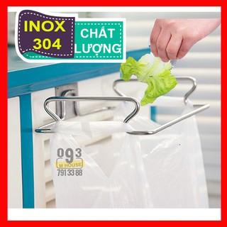 Giá Treo Túi Rác Bằng Inox Thông Minh Tiện Ích, Móc Treo Túi Rác