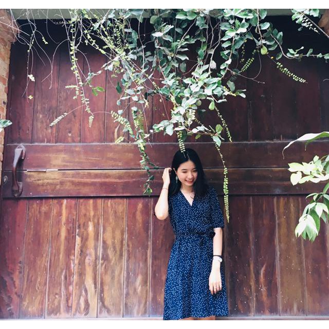 Đầm Nữ Chấm Bi Hotteend