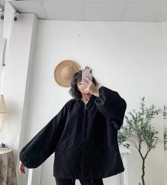 Áo khoác nhung lì 2 lớp ( ảnh thật, video)