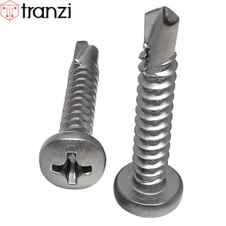 Vít tự khoan bake đầu cầu inox 304 ST4,2