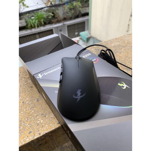 Chuột Simetech X200 LED RGB USB CHÍNH HÃNG
