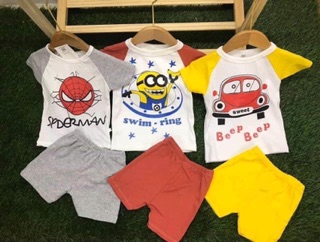 Bộ bozip cho bé trai