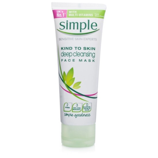 Simple Kind-to-Skin Deep Cleansing Face Mask