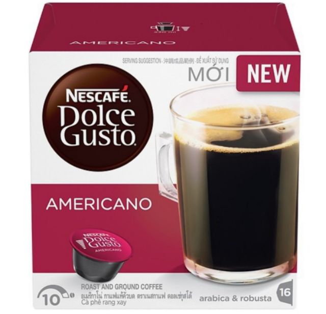 Viên nén cà phê NESCAFÉ Dolce Gusto (cappuccino-grand intenso-lungo-chococino-latte machito-aulait-americano-green tea)