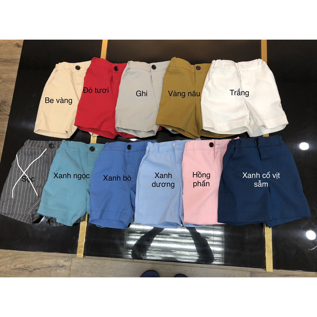 QUẦN SOOC TRƠN BÉ TRAI