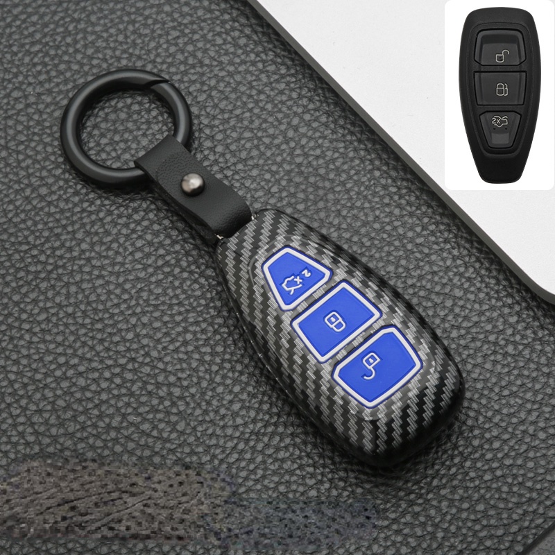 Mới Vỏ Bảo Vệ Chìa Khóa Xe Hơi Ford Fiesta Focus 3 4 Mondeo Ecosport Kuga Focus ST Ford Focus 2 3 MK3 ST RS Ecosport Kuga Escape Fiesta Fold C-Max Mondeo Ke