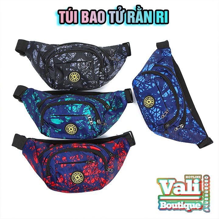 Túi bao tử đeo ngang hông rằn ri dành cho nam - nhiều màu