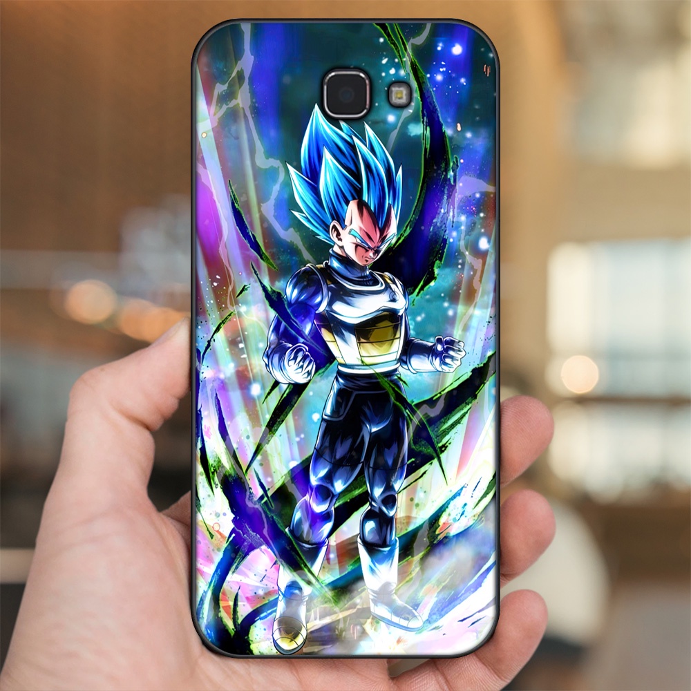 Ốp lưng Samsung J5 Prime, J7 Prime viền đen in hình Vegeta Dragon Ball
