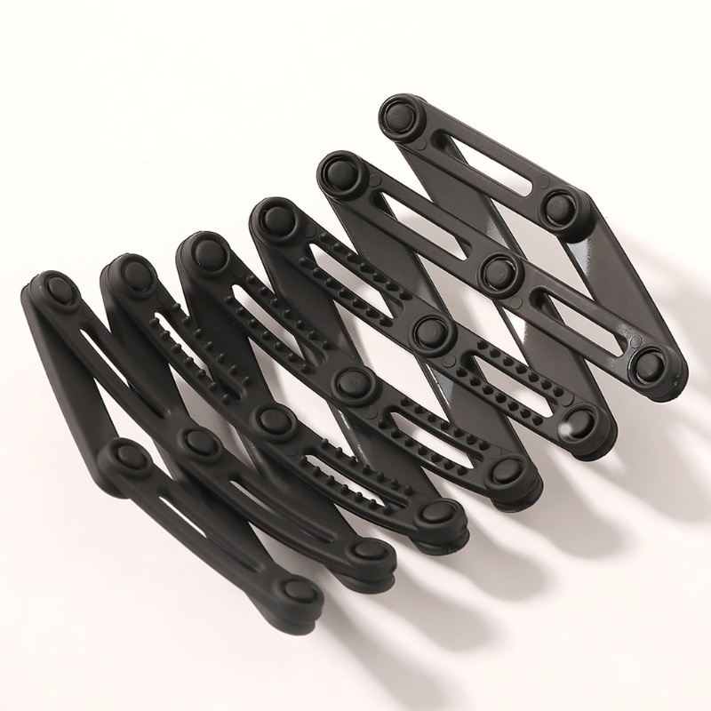 Băng Đô Cài Tóc Bằng Nhựa Acrylic Chống Trượt Có Thể Gập Lại