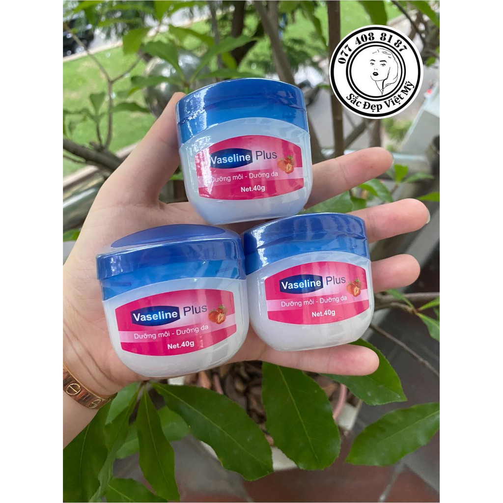 [24h Freeship] Vaseline Mềm Hồng Môi Mùi Dâu
