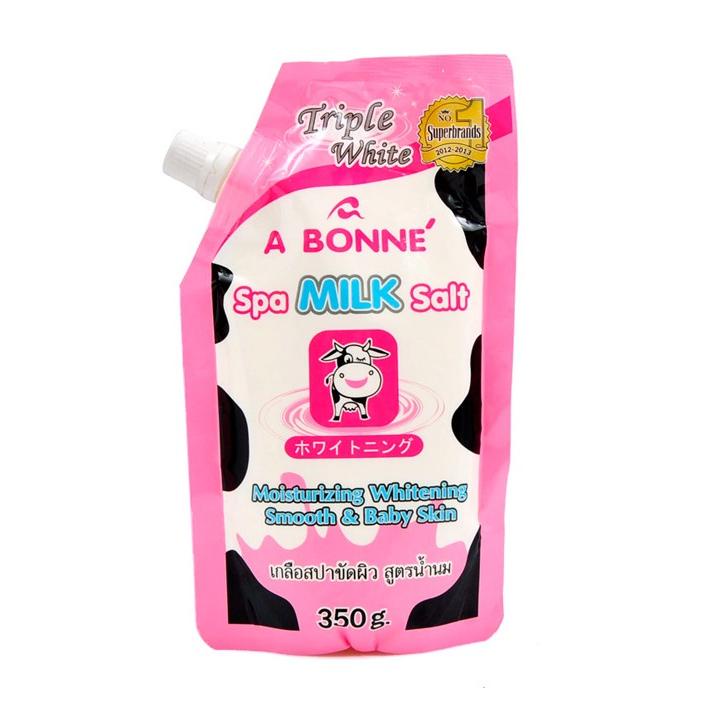 Muối Tắm Tẩy Tế Bào Chết Chiết Xuất Sữa Bò A Bonne Spa Milk Salt 350g