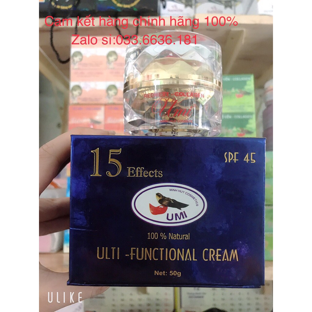 kem umi yến đỏ đa chức năng 50g [ chính hãng 100% ]