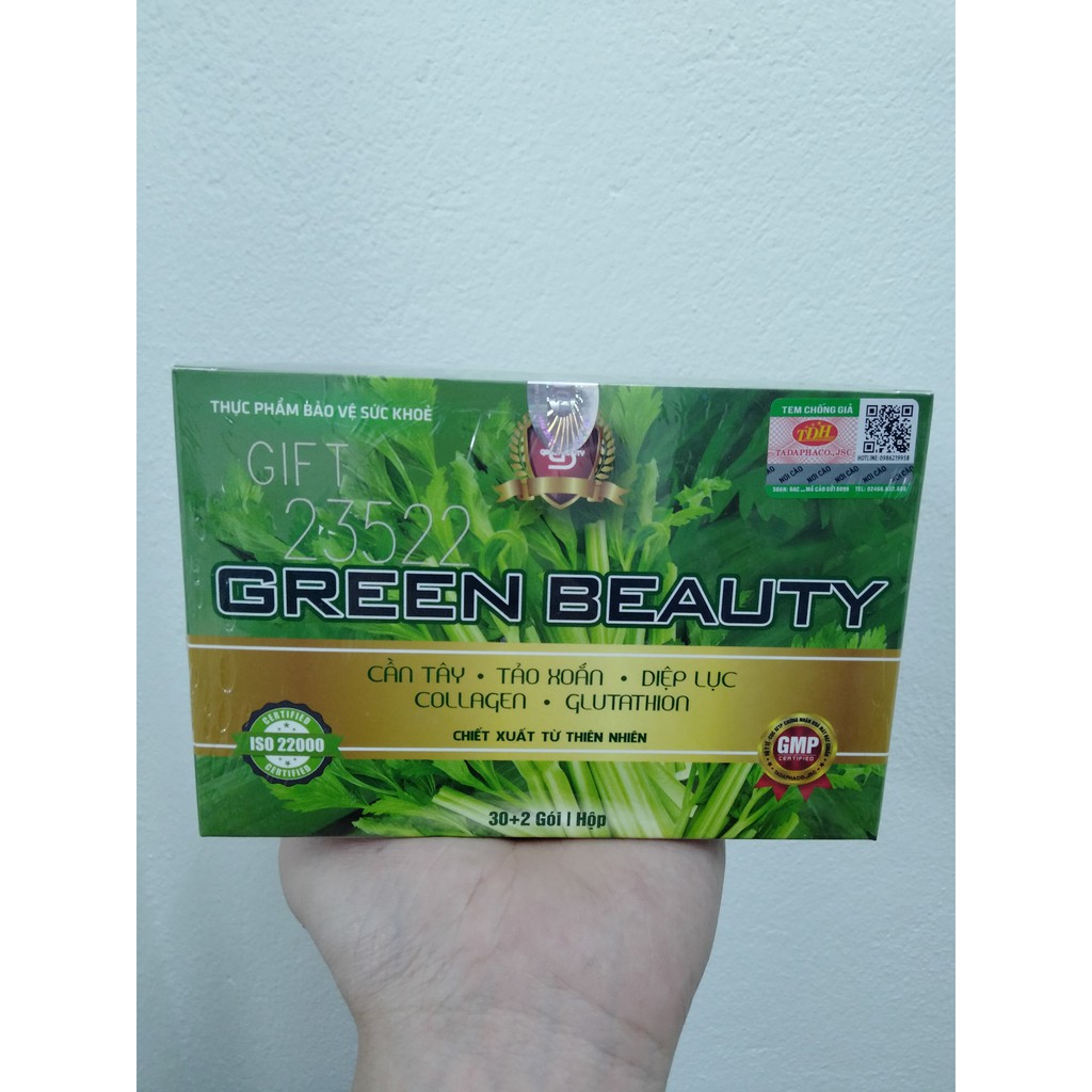 [ Chính hãng ] Nước ép cần tây Green Beauty vị lá nếp- Thức uống chạm tới vị ngon của từng tế bào vị giác