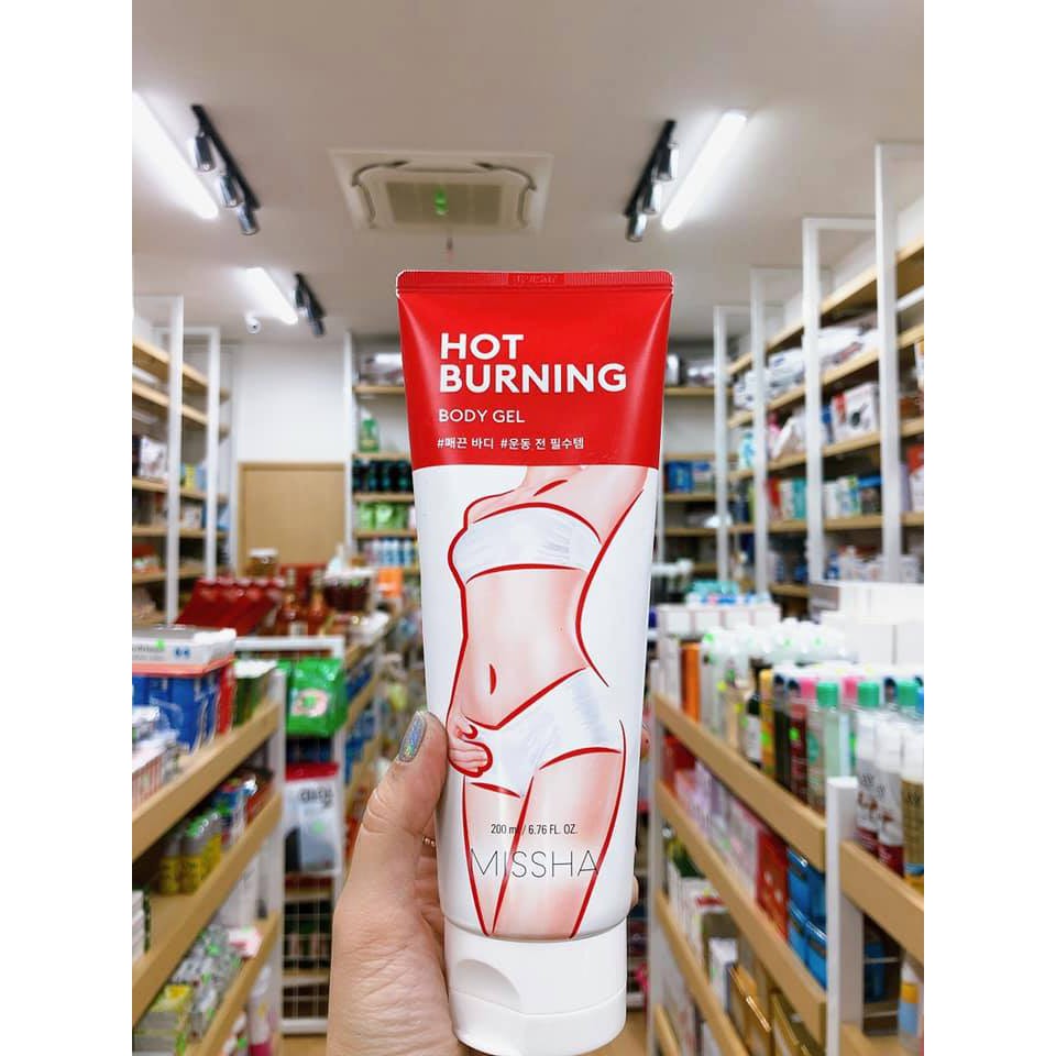 Gel Tan Mỡ Missha Hot Burning Body Gel 200ml