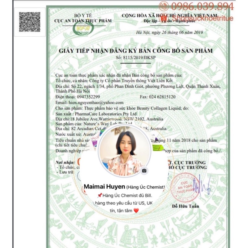 Collagen Dạng Nước 500ml Beauty Liquid Nature’s Way