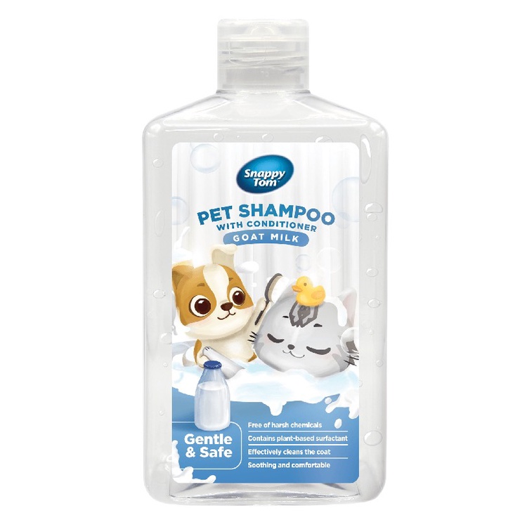 Sữa Tắm Kết Hợp Dầu Xả Cho Chó Mèo Snappy Tom Shampoo 500ml