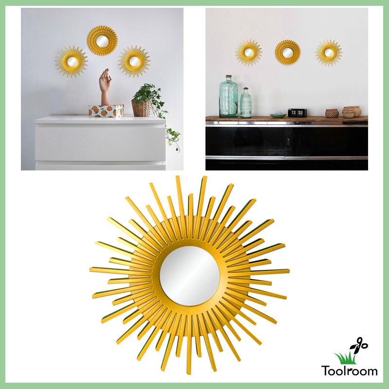 Gương Tròn Gắn Tường Trang Trí Độc Đáo