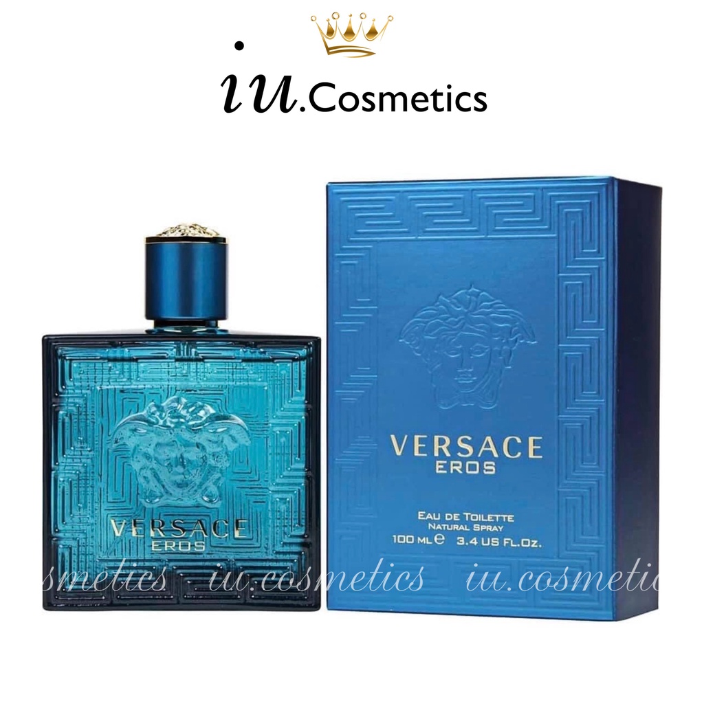 Nước hoa nam Eros phiên bản EDT dung tích 100ml - Dầu thơm lịch lãm đàn ông, hương thơm nam tính - iu.cosmetics | BigBuy360 - bigbuy360.vn