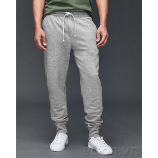 Xả kho giá sỉ = lẻ quần jogger nỉ xám nhạt