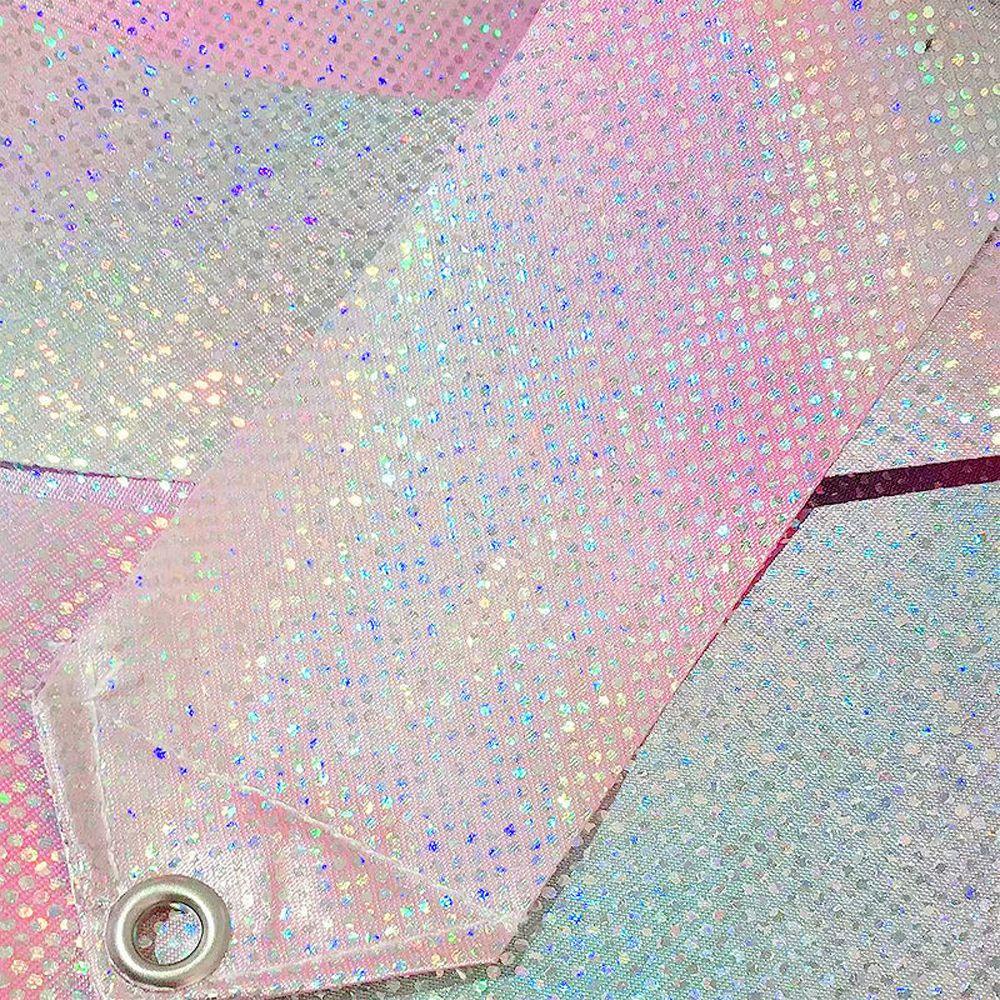 Elsworth Đồ Chơi Gậy Ruy Băng Tập Gym Nhịp Điệu Cầu Vồng Ngôi Sao Lấp Lánh Cho Trẻ Em