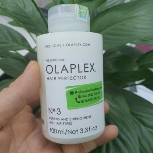 OLAPLEX 3 KẾT NỐI CÁC LIÊN KẾT TÓC TẠI NHÀ SỐ 3 CHÍNH HÃNG CÔNG TY 100ML