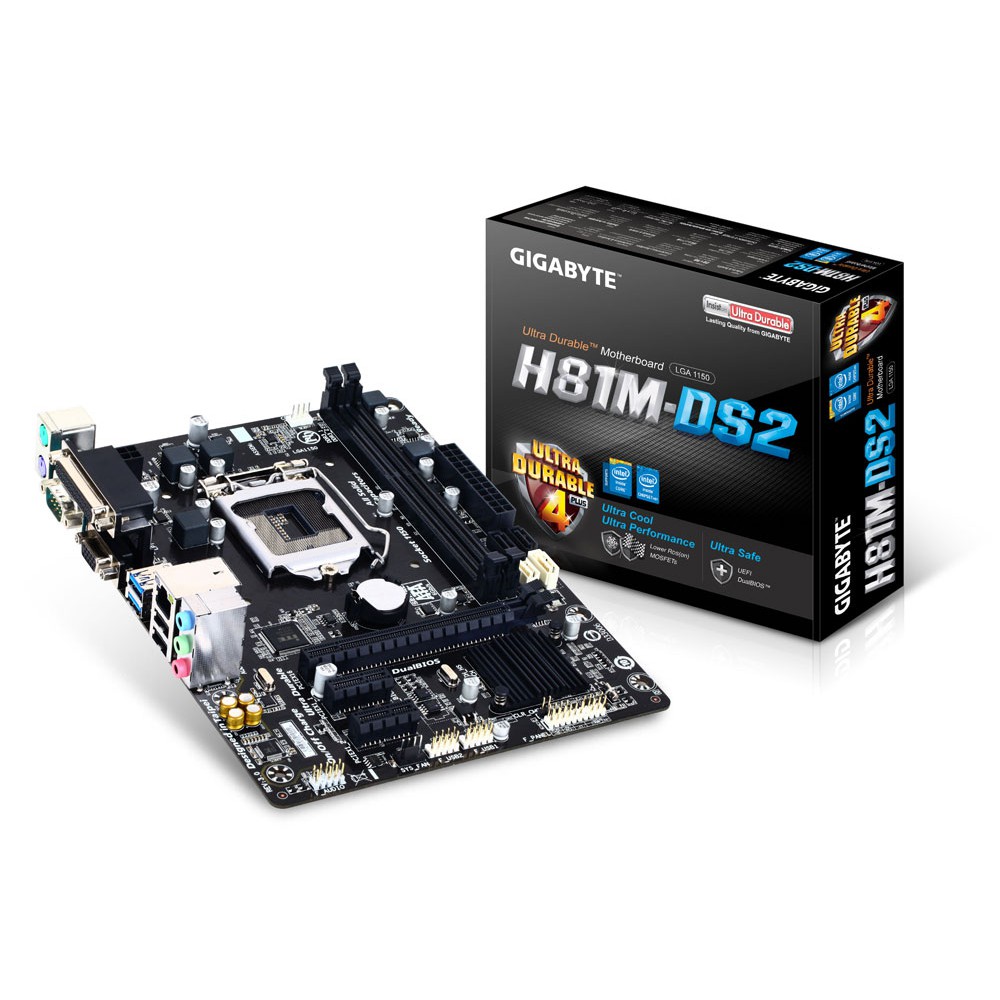 Mainboard Gigabyte H81 M-DS2 (Rev 3.0) - Đã Qua Sử Dụng