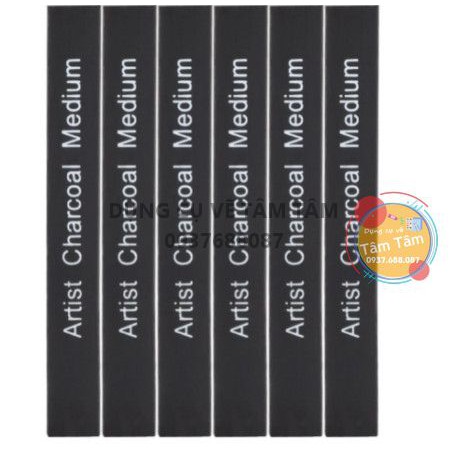 [ TÂM TÂM ]-Than vuông, Than thỏi, than nén, Charcoal stick-