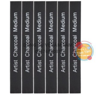 [ TÂM TÂM ]-Than vuông, Than thỏi, than nén, Charcoal stick-