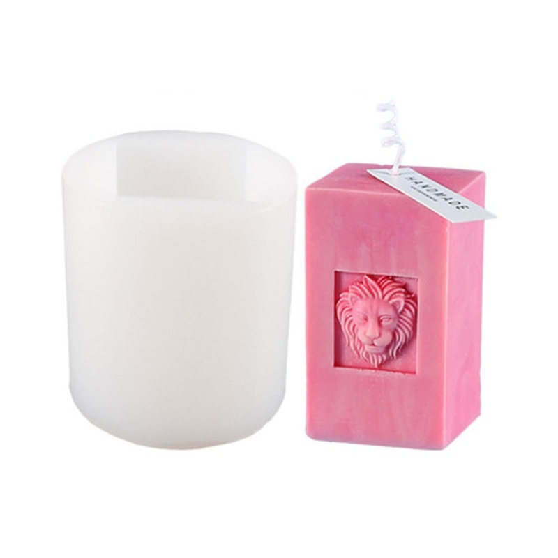 Khuôn Silicone Làm Nến Hình Trụ Hình Chiếc Lá