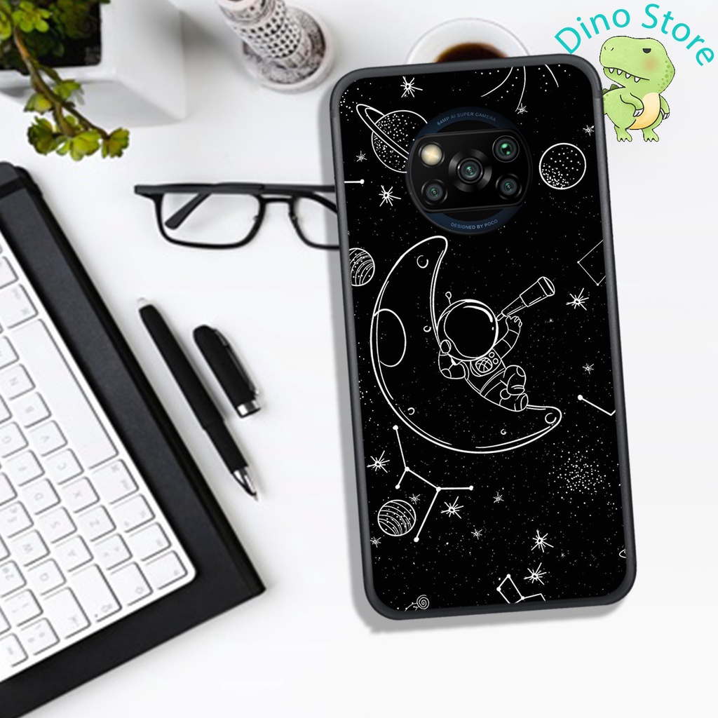Ốp Lưng XIAOMI POCCO X3/POCCO X3 PRO , In hình Astronuats Chibi cực đẹp.