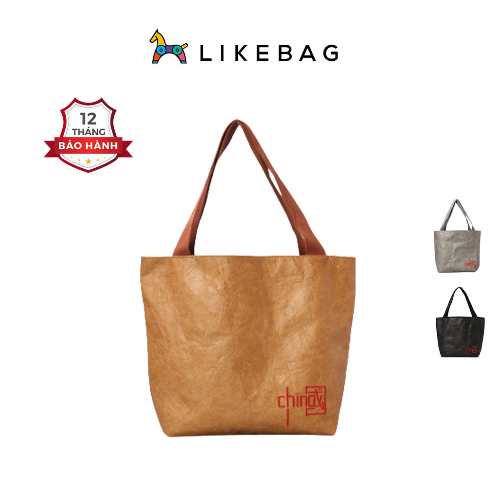 Túi xách nữ đeo chéo thời trang LIKEBAG Tote chất liệu Dupont lên form đẹp 218NPZ1001 - LIBAGI