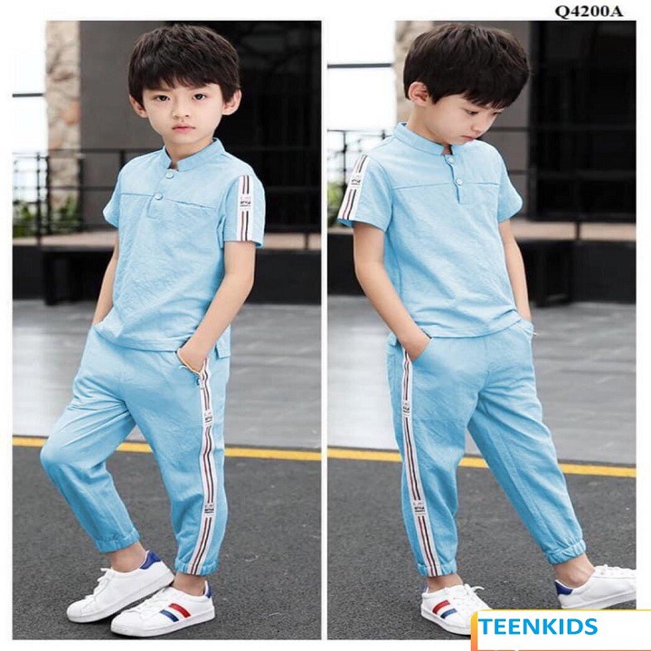 Set bộ dài cho bé trai size đại.