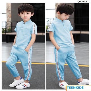 Set bộ dài cho bé trai size đại.