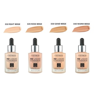 Kem nền Catrice 24H HD Liquid Coverage Foundation 30ml