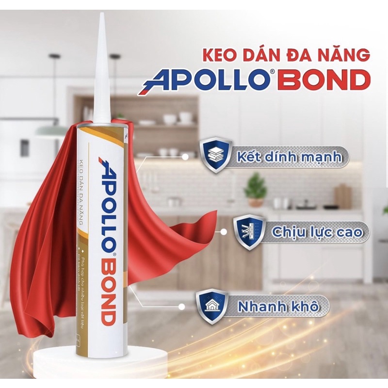 HCM hỏa tốc - keo dán đa năng ABOND APOLLO