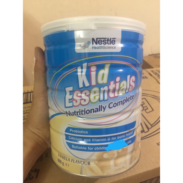 [Mã 267FMCGSALE giảm 8% đơn 500K] Sữa Kid Essentials Úc-800g date t7/2022