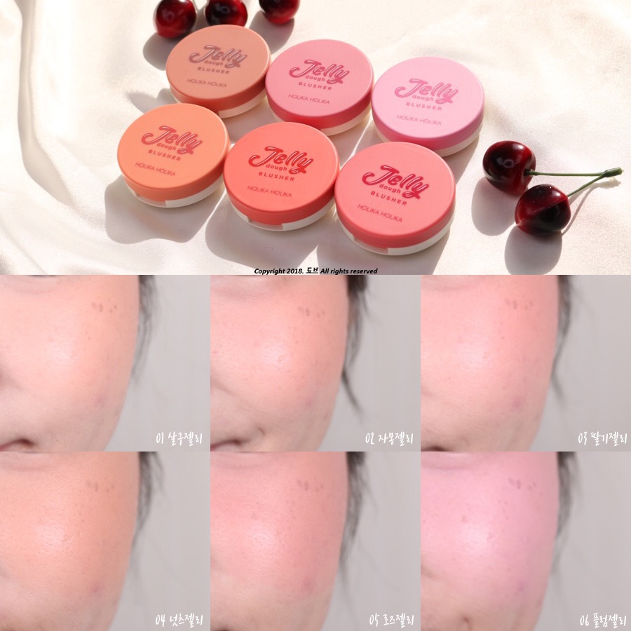 Má hồng dạng kem Holika Holika Jelly Dough Blusher 4.2g
