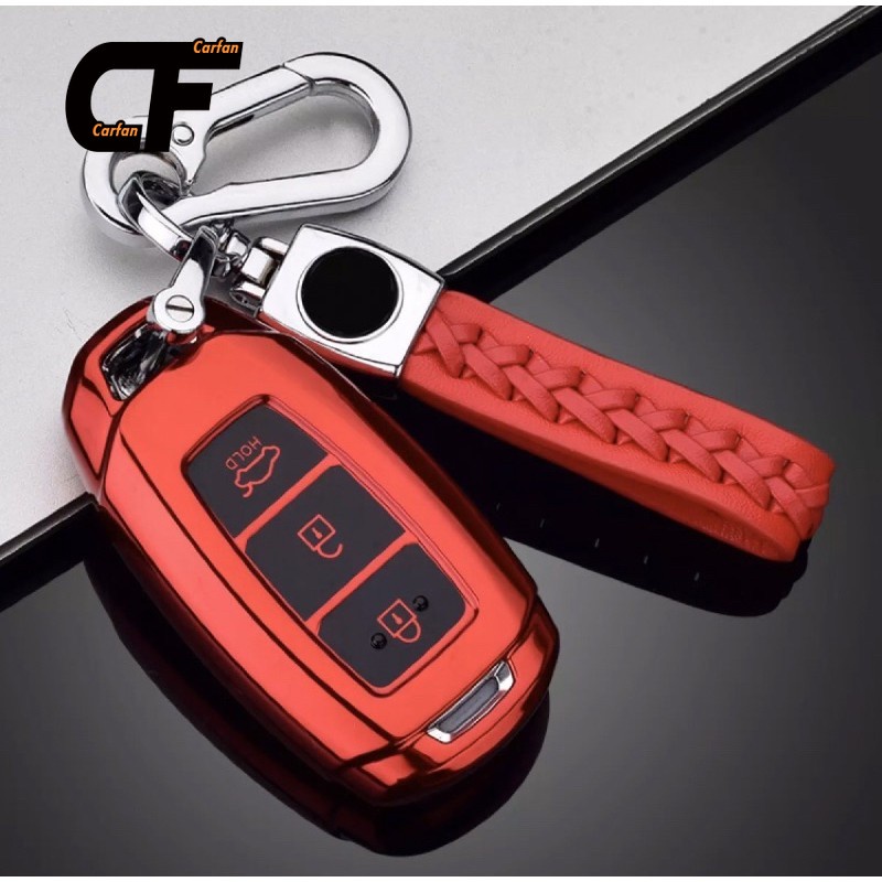 HUYNDAI Bao chìa khoá ốp chìa khoá Vỏ phím silicon huyndai Kona Accent Santafe