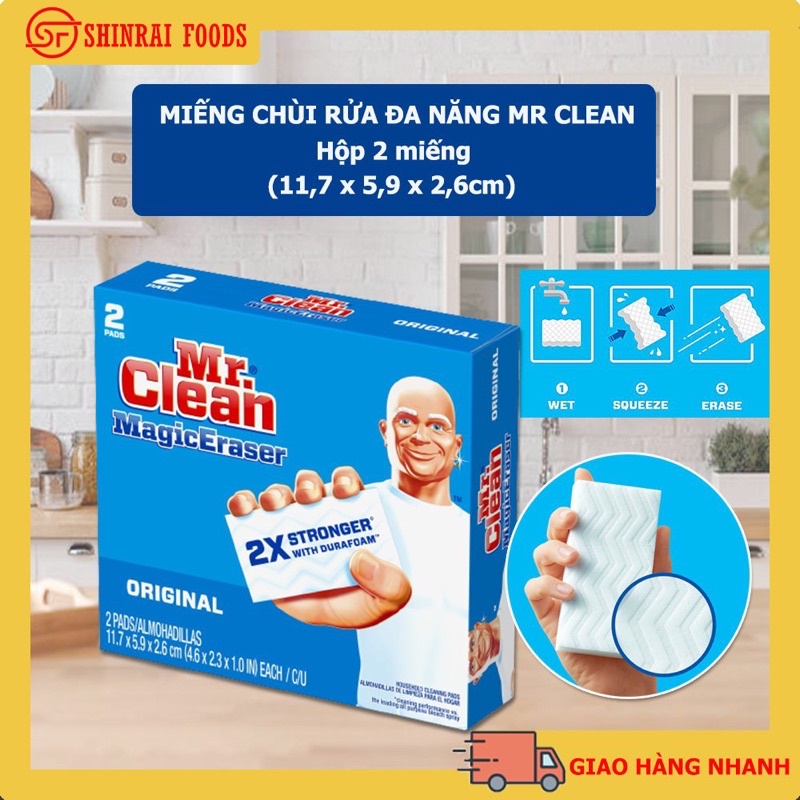Miếng chùi rửa đa năng Mr.Clean