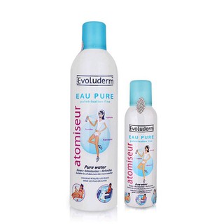 Xịt khoáng Evoluderm Eau Pure Pháp 150ml -  400ml