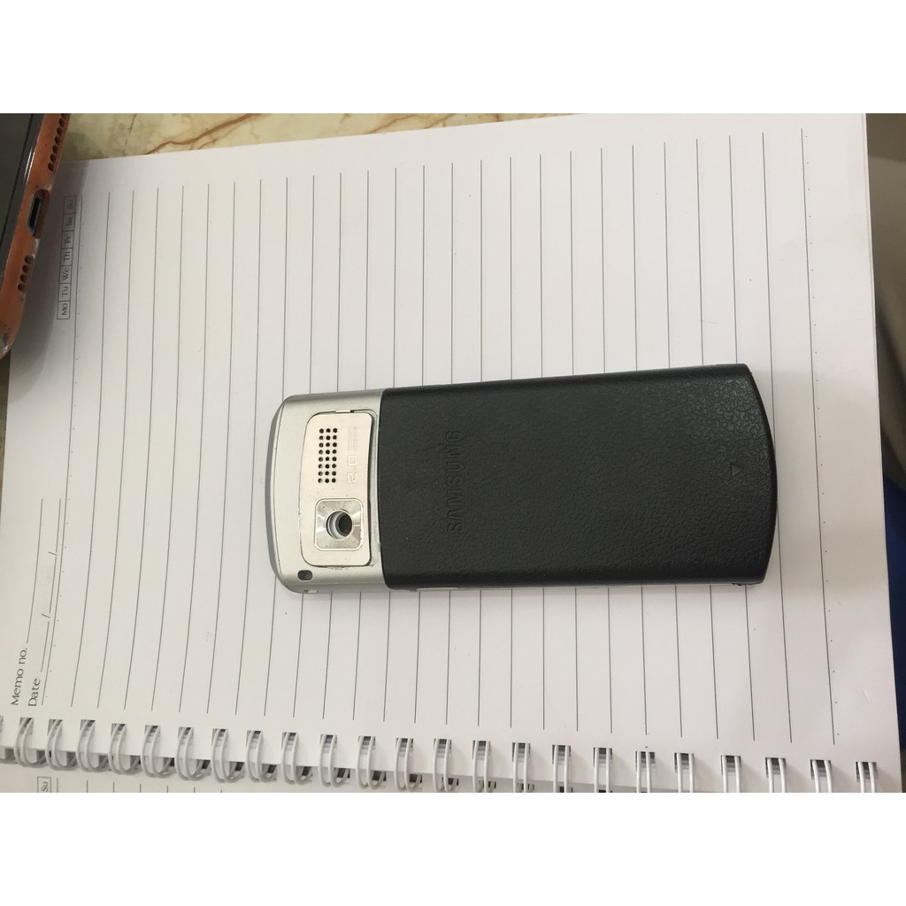 vỏ samsung s3310 kèm phím xịn đen bạc.