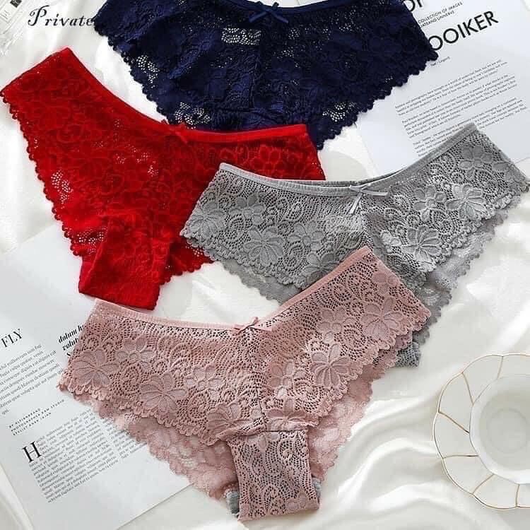 Quần Lót Ren Sexy Cao Cấp Nữa Mông