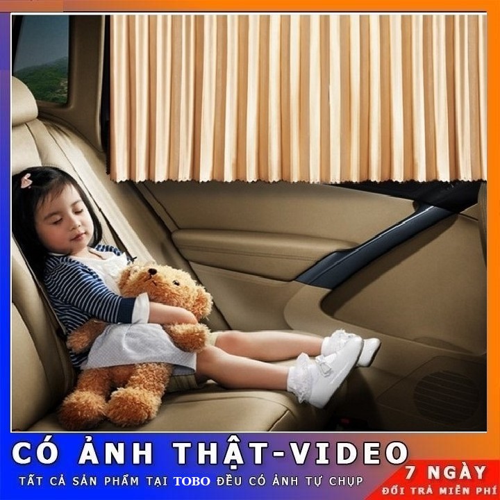 Rèm Che Nắng Ô Tô ❤️FREESHIP❤️ Rèm Vải Che Nắng 4 Cửa Ô Tô Cao Cấp | Chống Nắng Hoàn Hảo | Dễ Dàng Lắp Đặt !