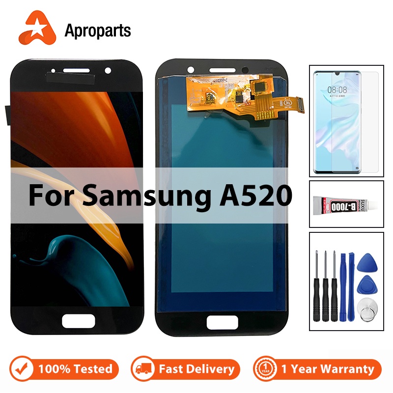 Màn Hình Cảm Ứng LCD Thay Thế Cho Samsung Galaxy A5 2017 A520 SM-A520F A520F / DS AAA + + 100%